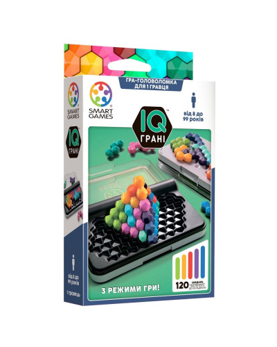 Настільна гра Smart Games IQ Грані (Six Pro) – Логічна Головоломка