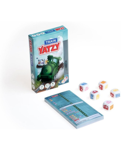 Настільна гра Smart Games Яцзи. Потяги (Train Yatzy)