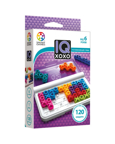 Настільна гра Smart Games IQ XOXO – компактна логічна головоломка