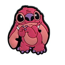 Джибітс "Рожевий Стіч" для Crocs